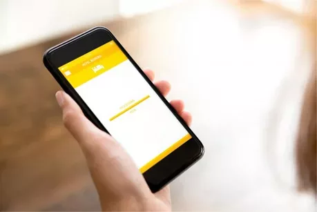 Smartphone avec application Optim'Eni